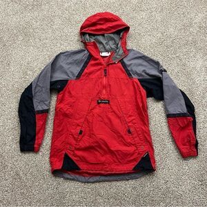 Vintage Columbia Packable Rip Stop Anorak Windbreaker Men's S